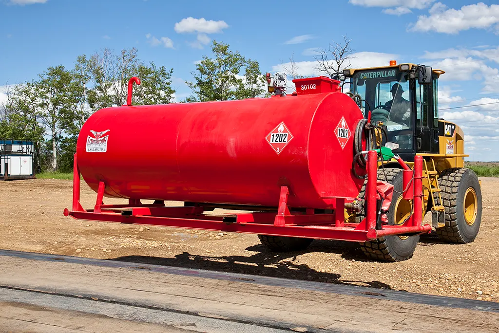 fuel storage tank for oilfield projects