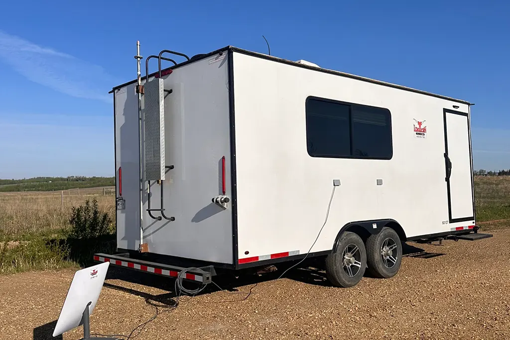  roughneck vs towable office trailer