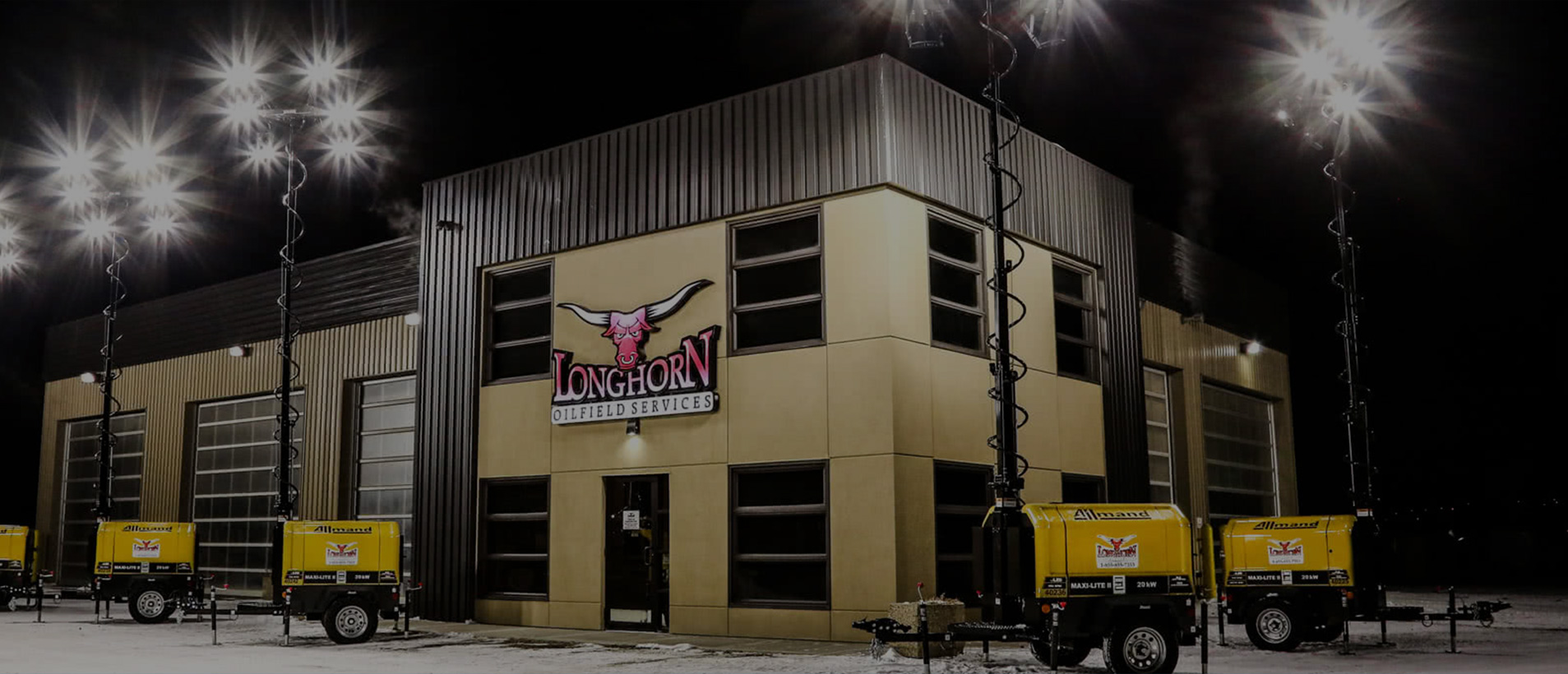 New LED Light Towers at Longhorn Oilfield Services