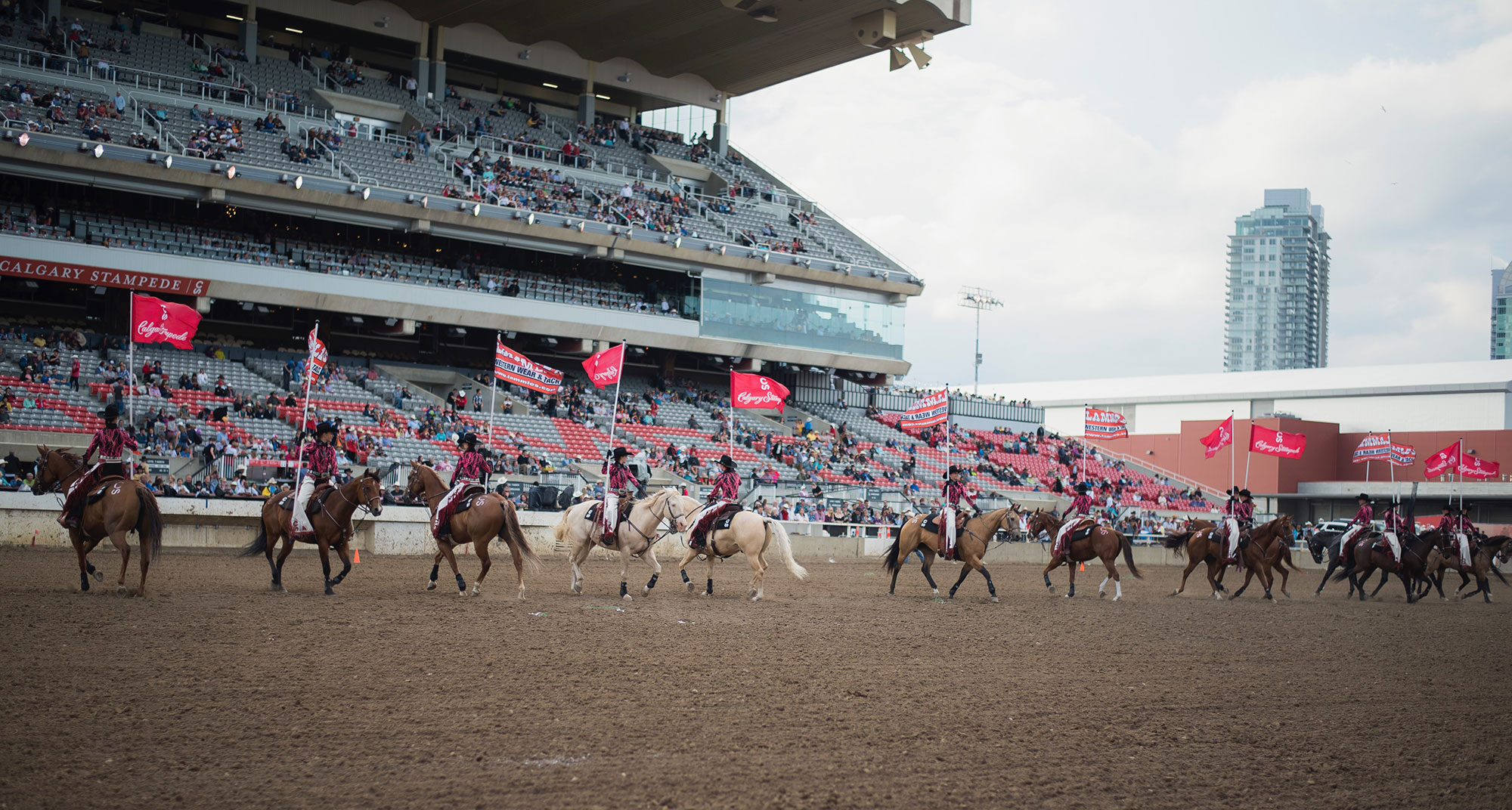 Supporting the Calgary Stampede Showriders