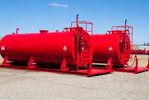 fuel storage tank for oilfield projects