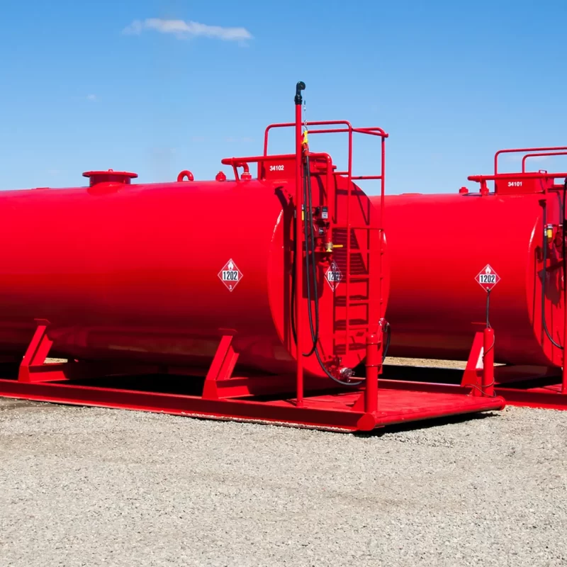 fuel storage tank for oilfield projects