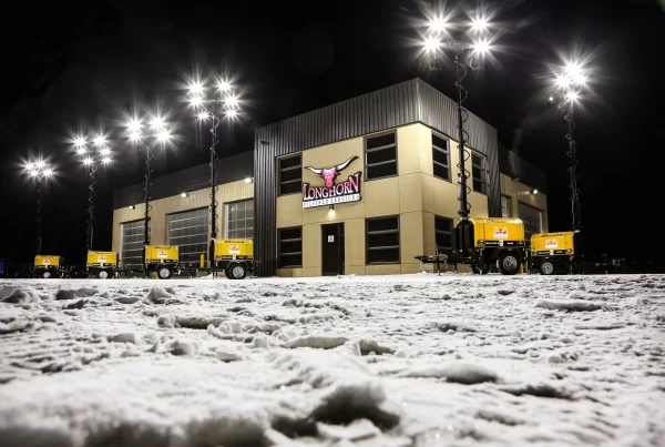 led light towers