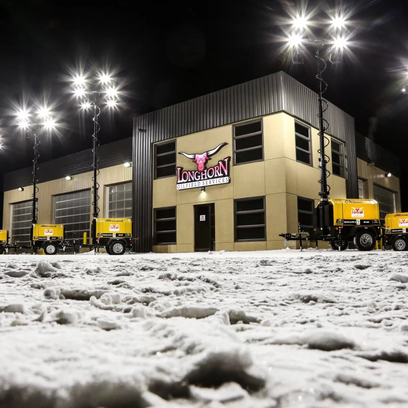 led light towers