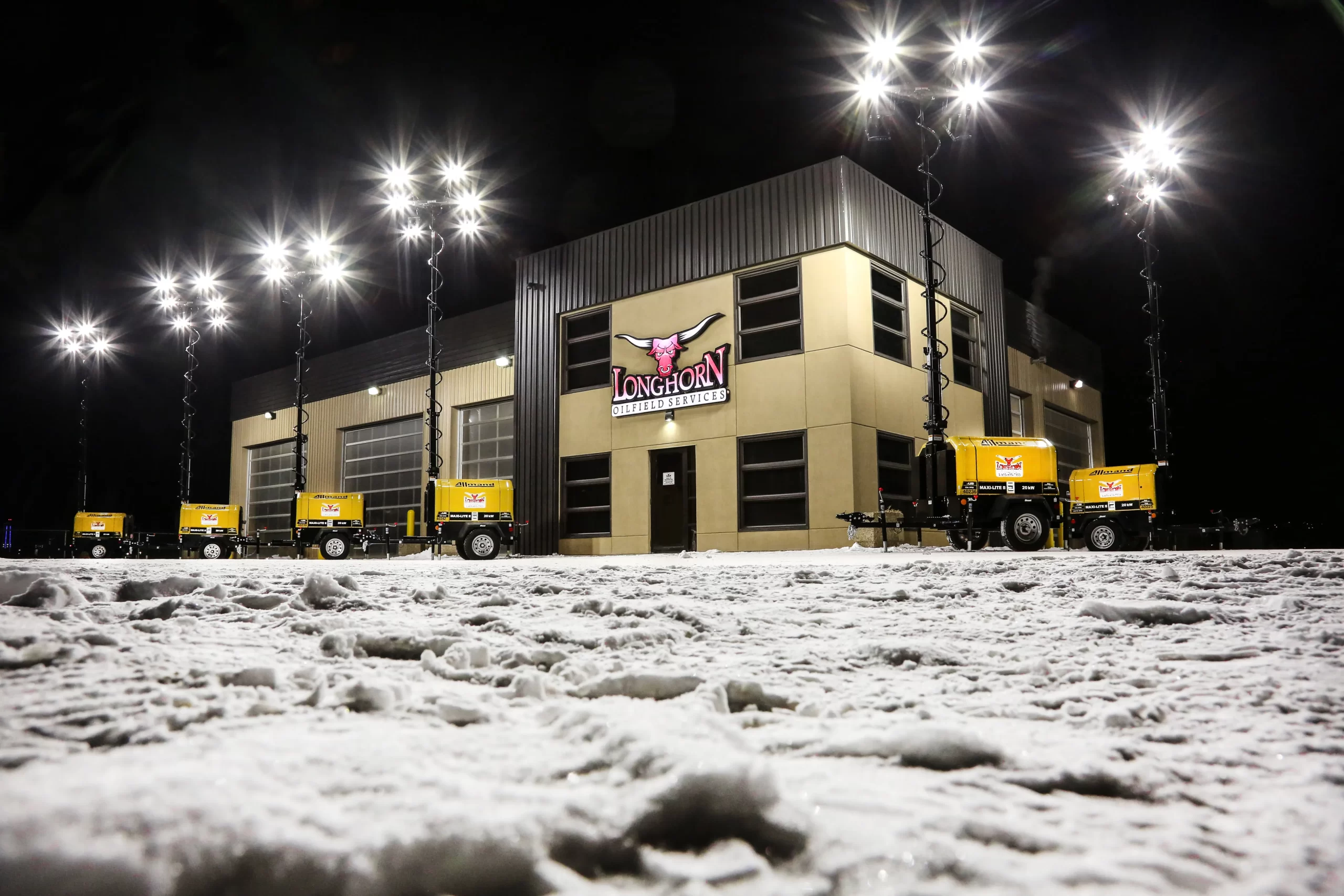 led light towers